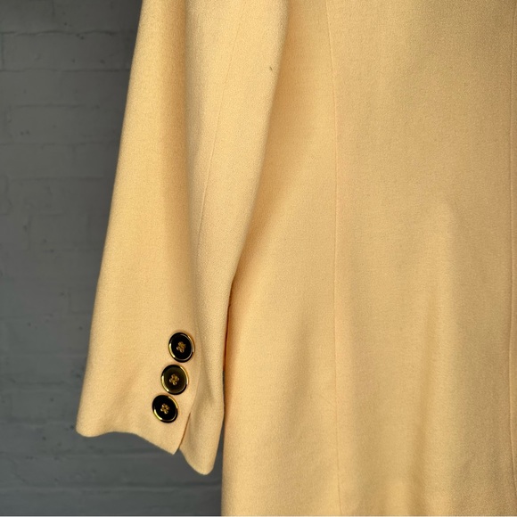 Christian Dior Women’s  Cream Pale Yellow 30 Montaigne Bar Jacket/Blazer Size 6 - Picture 2 of 7